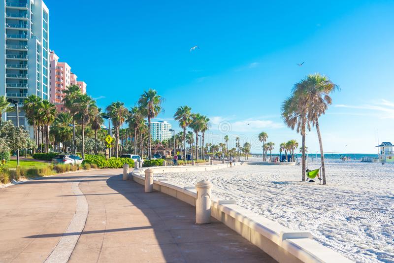 Clearwater beach stock photos