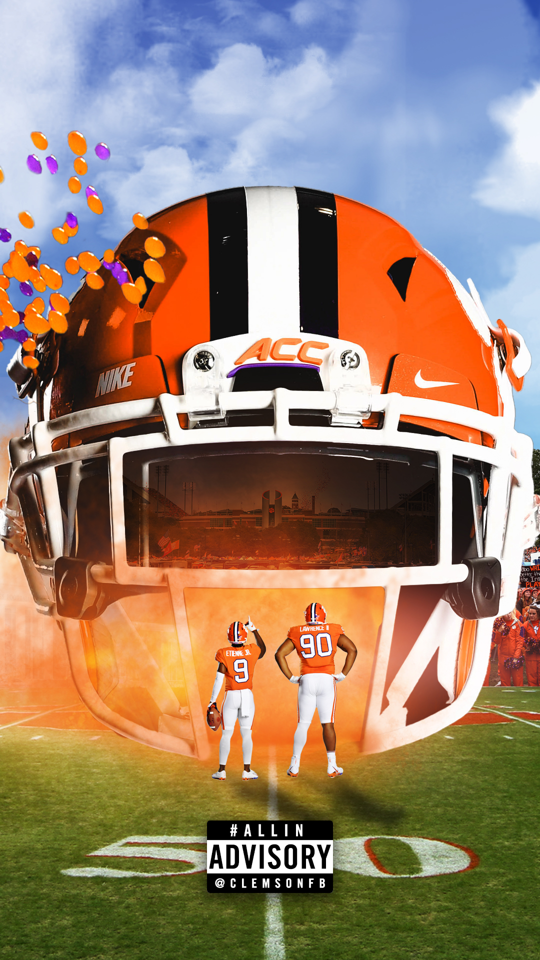 Pin by Kathy Evans on Clemson  Clemson tigers wallpaper, Clemson