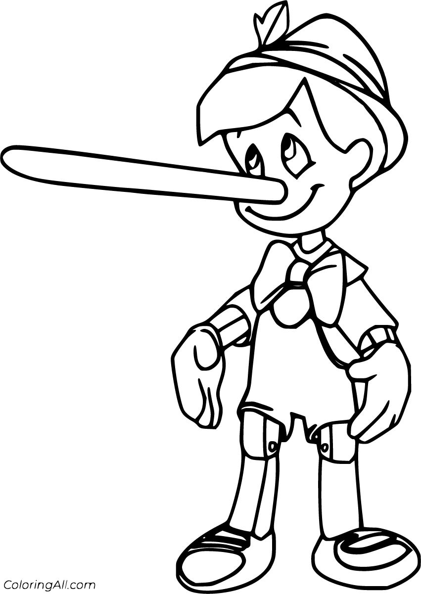 Pinocchio coloring pages