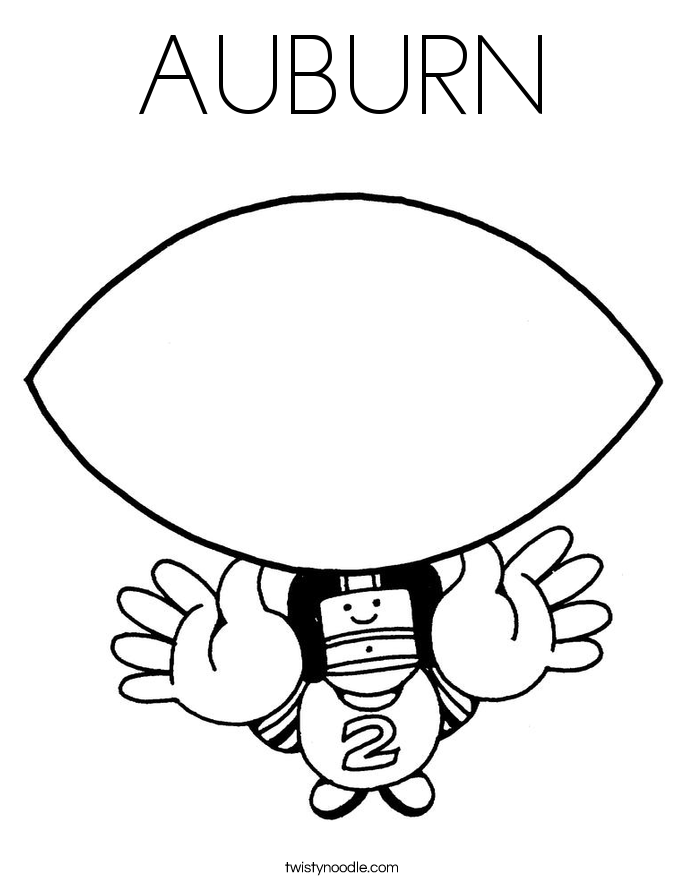 Cleveland browns coloring page