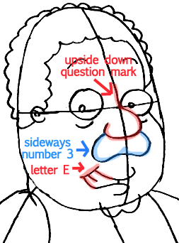 How to draw cleveland brown from family guy step by step tutorial