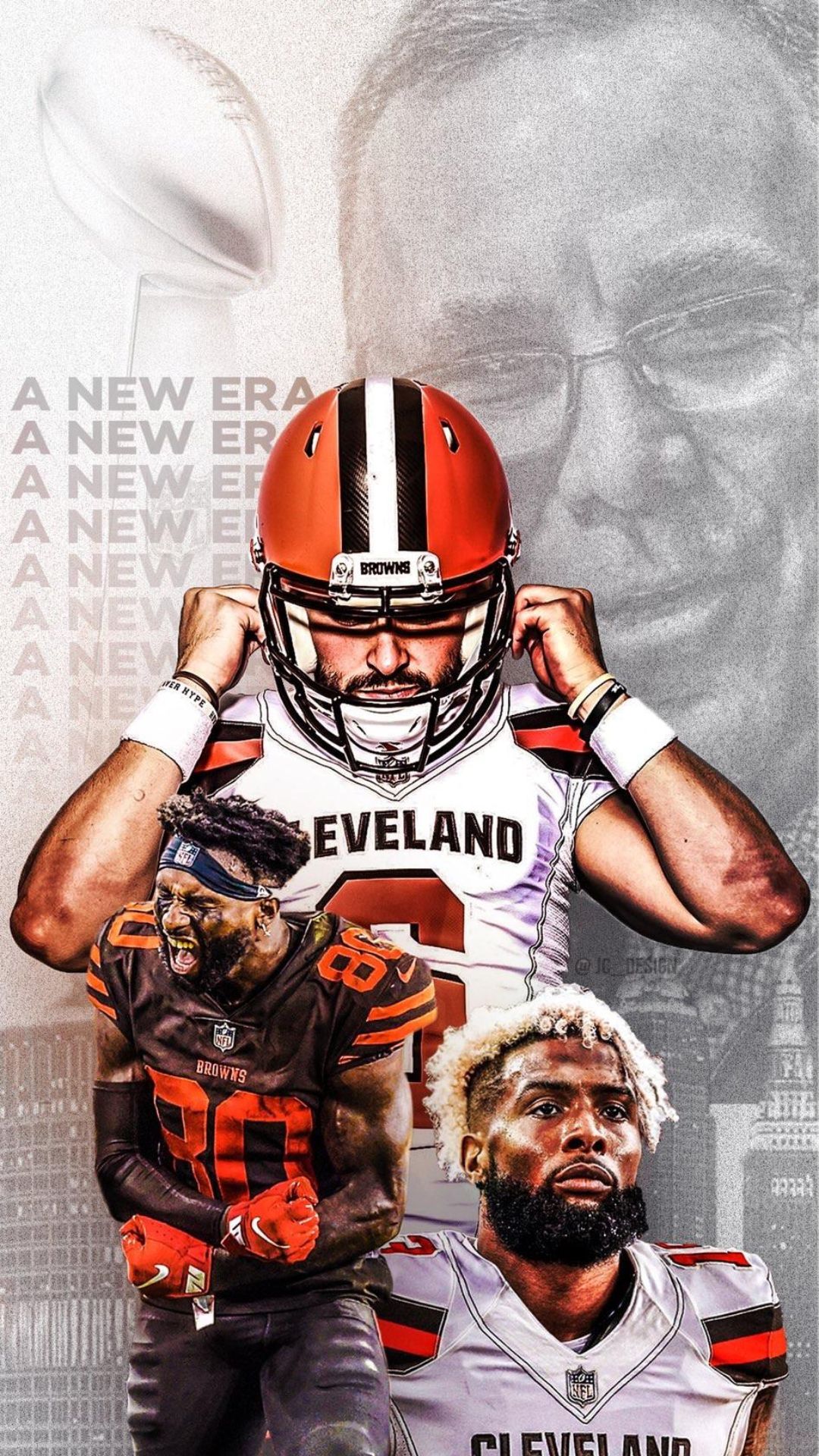 Cleveland Browns wallpaper by Jansingjames - Download on ZEDGE™