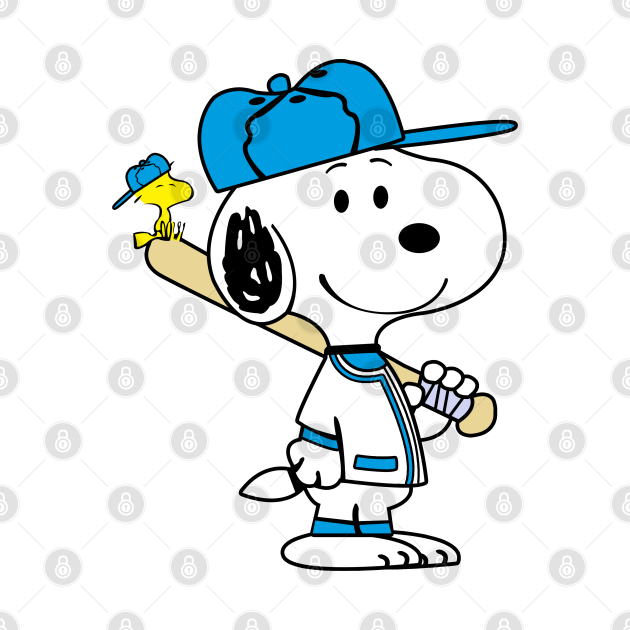 Snoopy baseball by albert