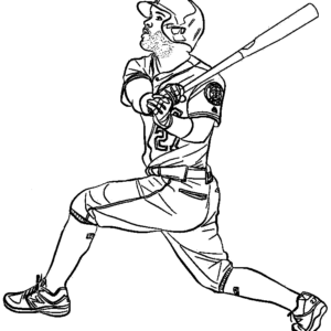 Mlb coloring pages printable for free download