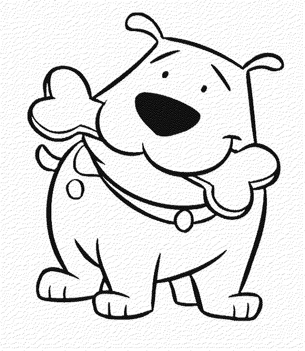 Clifford dog coloring pages