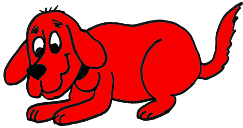 How to draw clifford the big red dog with step by step drawing lesson
