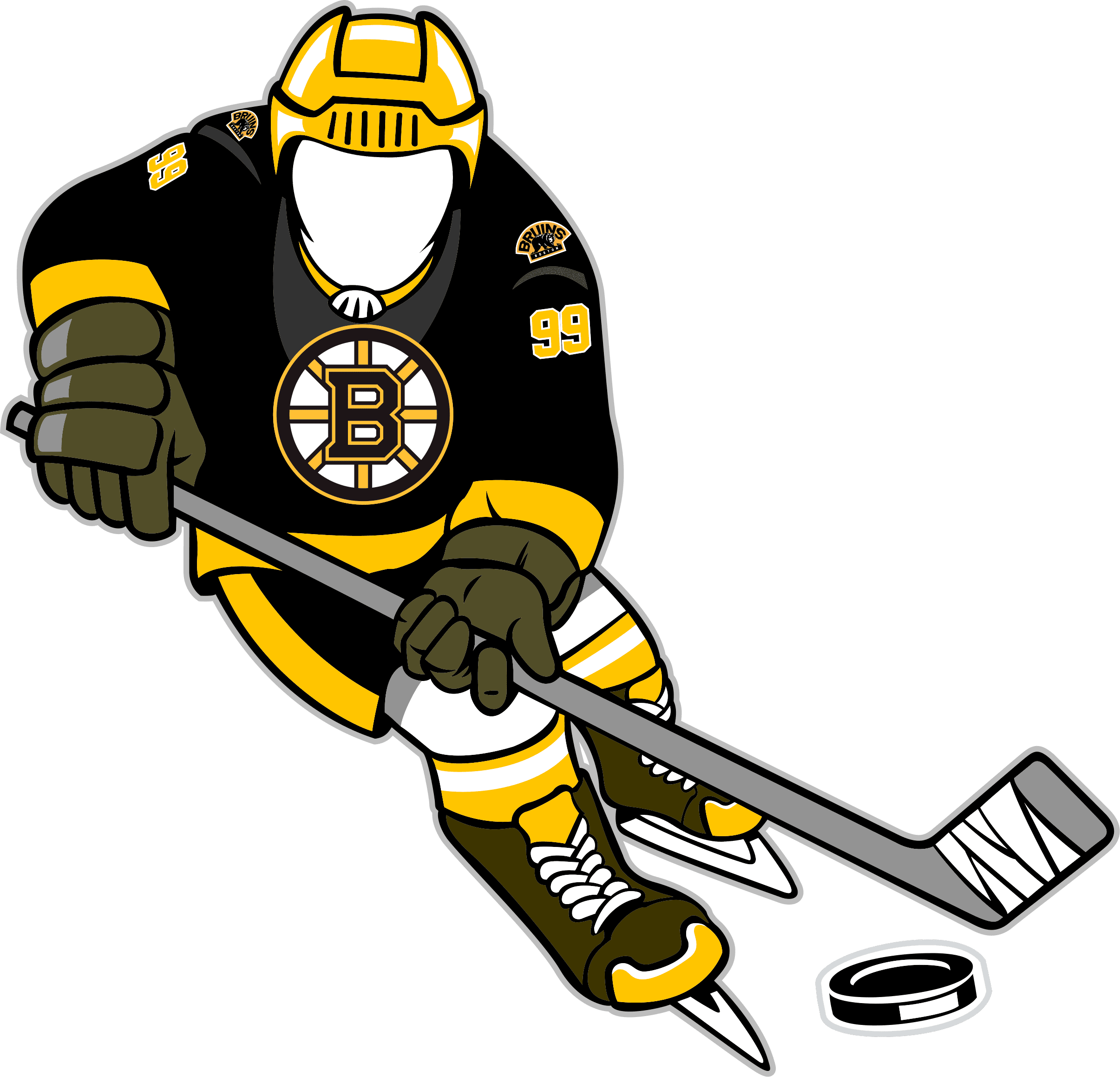 Nhl logo boston bruins boston bruins svg vector boston bruins clipart boston bruins ice hockey kit svg dxf png eps instant download nhl