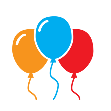 Three balloons png transparent images free download vector files