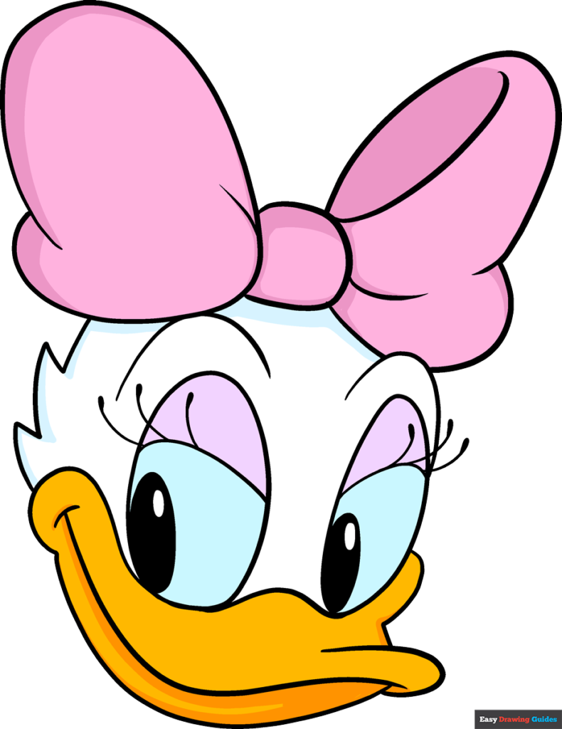 How to draw daisy duck