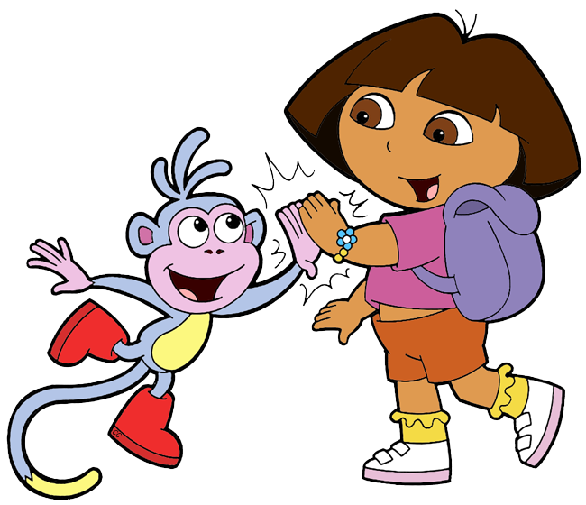 Dora the explorer clip art cartoon clip art