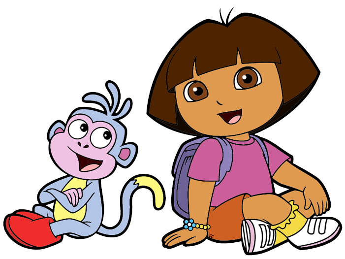 Dora the explorer clip art cartoon clip art