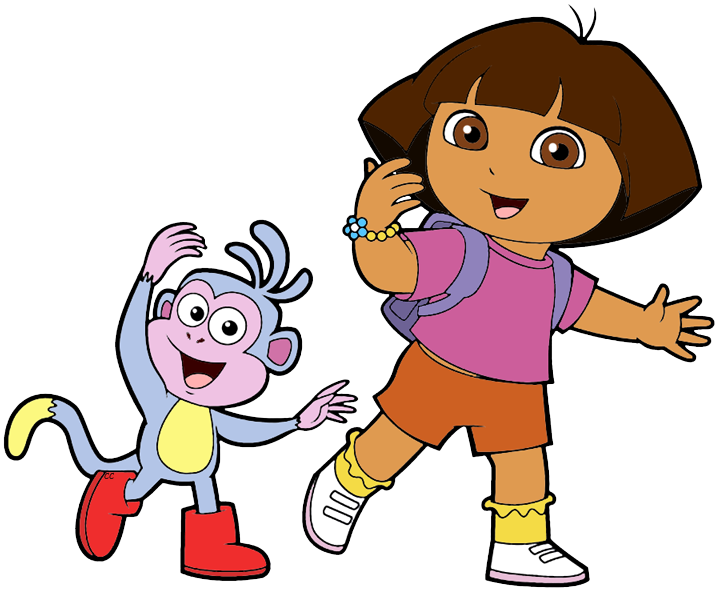 Dora the explorer clip art cartoon clip art