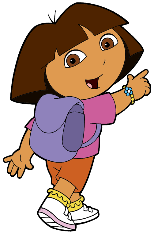 Dora the explorer clip art cartoon clip art