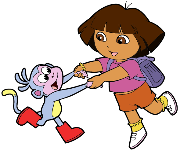 Dora the explorer clip art cartoon clip art