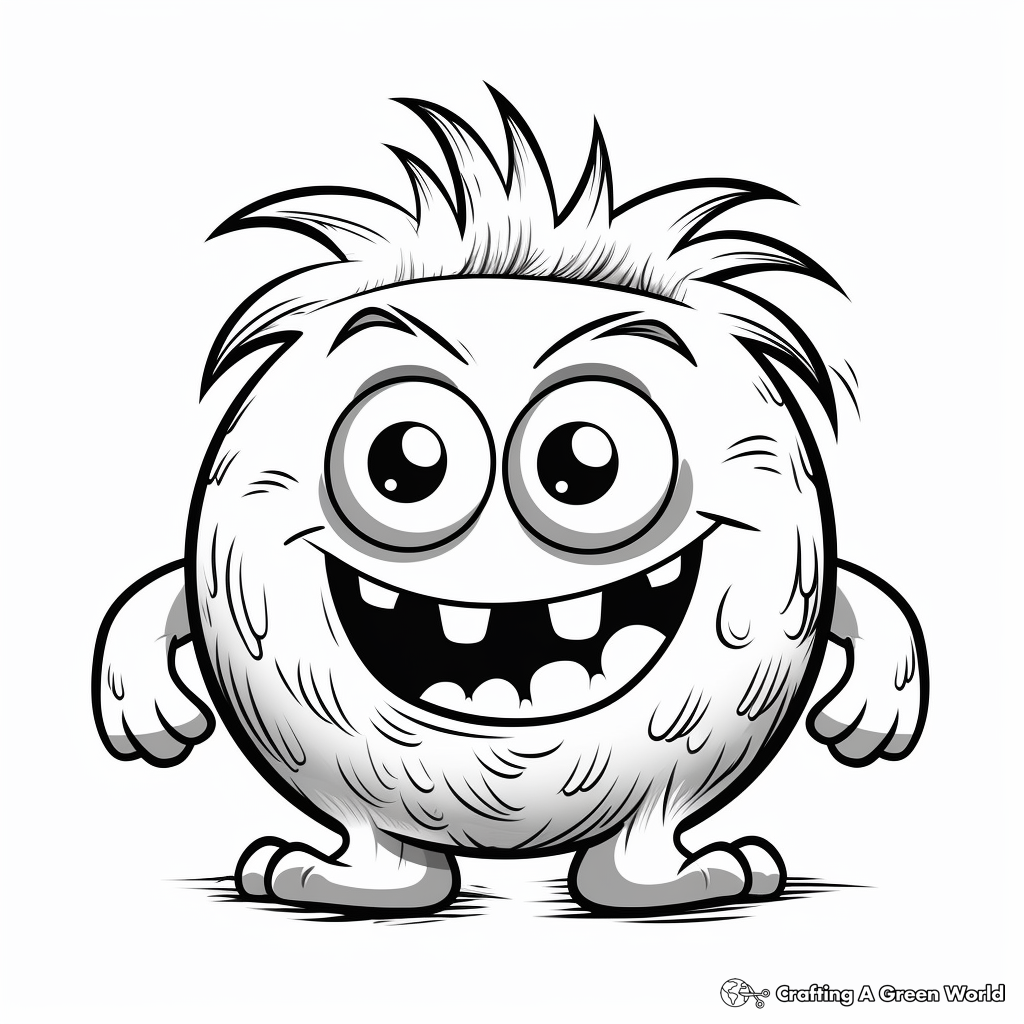 Monster coloring pages