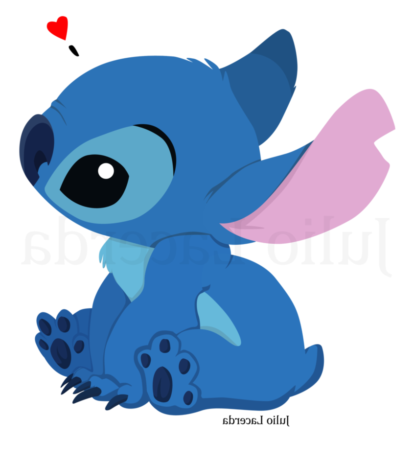 Download blue art stitch lilo iphone pelekai hq png image