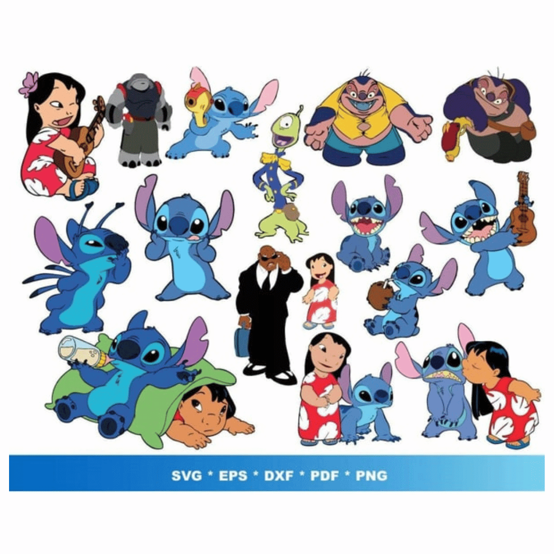 Lilo and stitch svg lilo and stitch png lilo and stitch clipart angel stitch png lilo and stitch silhouettelilo png