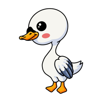 Goose cartoon vector art png images free download on