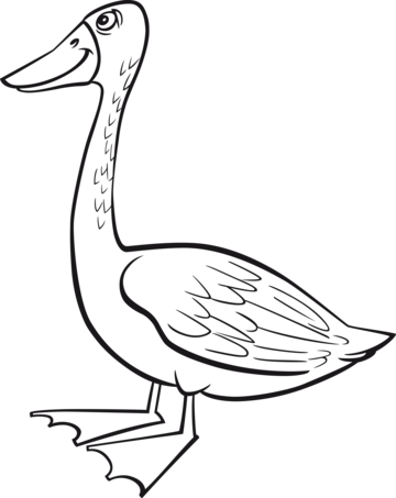 Cartoon goose png transparent images free download vector files