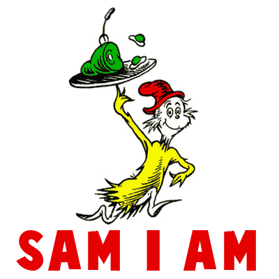 Learn how to draw sam i am from green eggs and ham