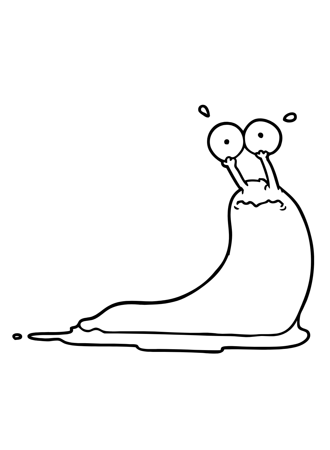 Slug coloring pages printable for free download