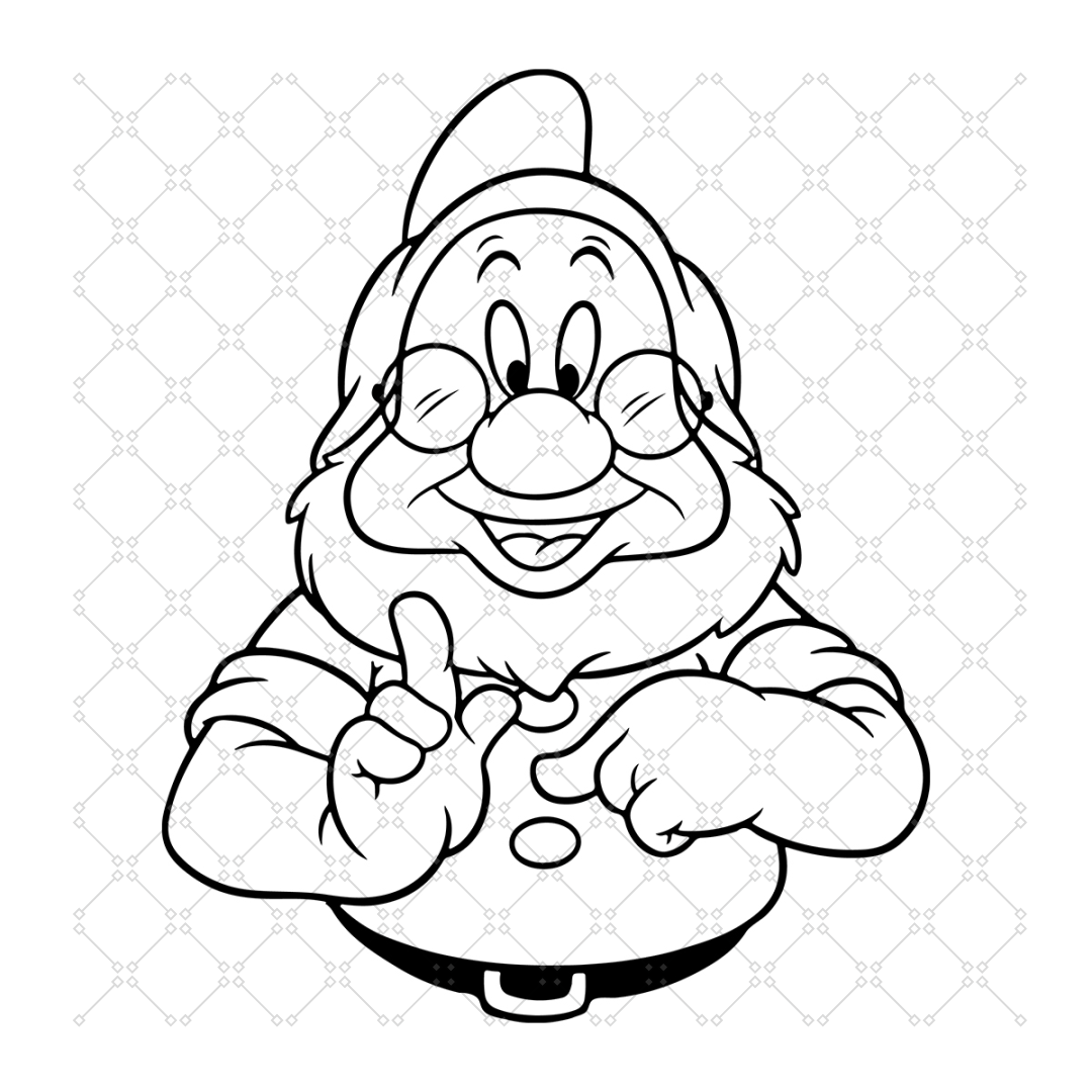 Doc svg free dwarfs svg snow white svg instant dow