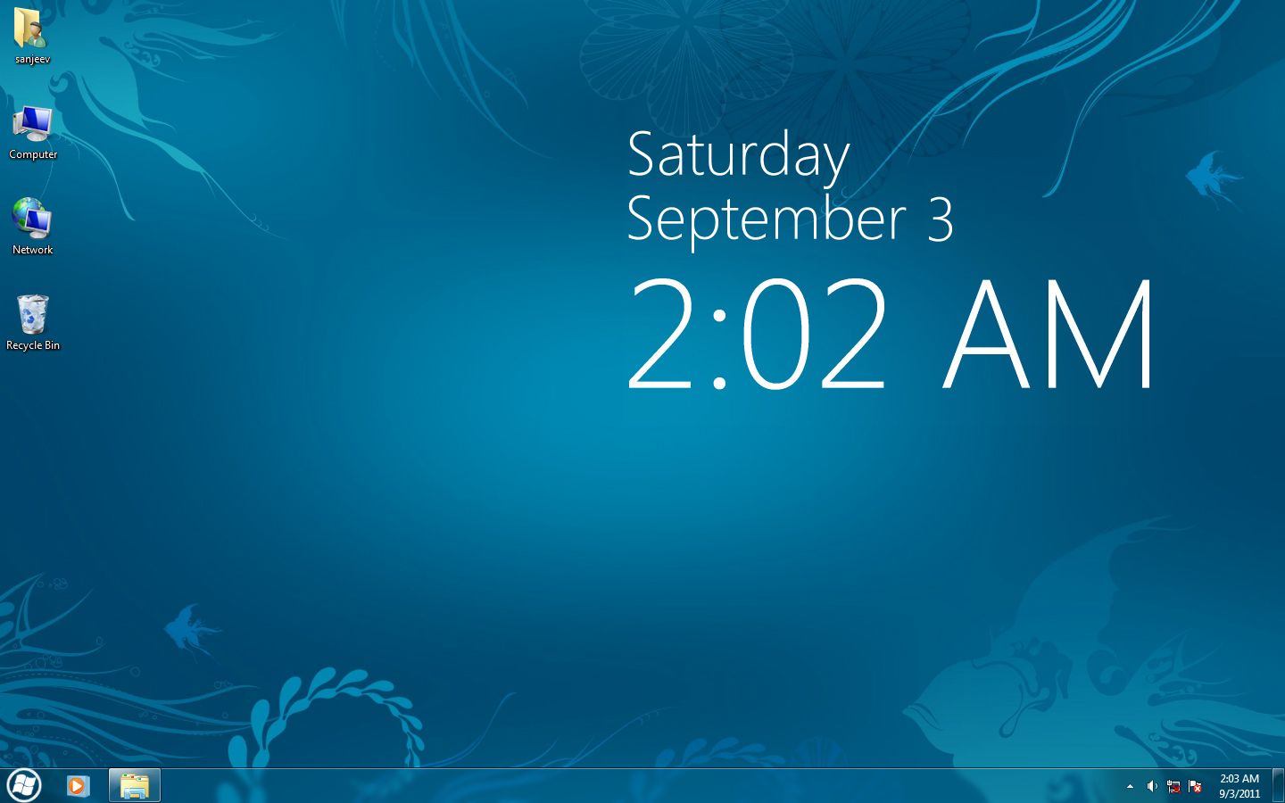 Clock wallpaper for windows