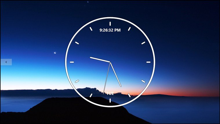 Know time in windows with clock tile apps and alarm clock