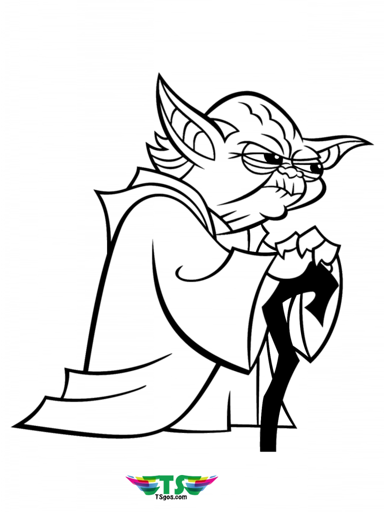 Master yoda star wars coloring page cartoon coloring pages coloring pages star wars yoda