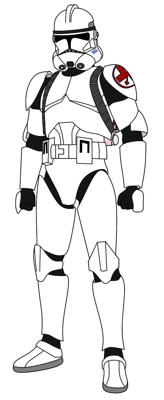 Clone trooper medic by fbombheart on