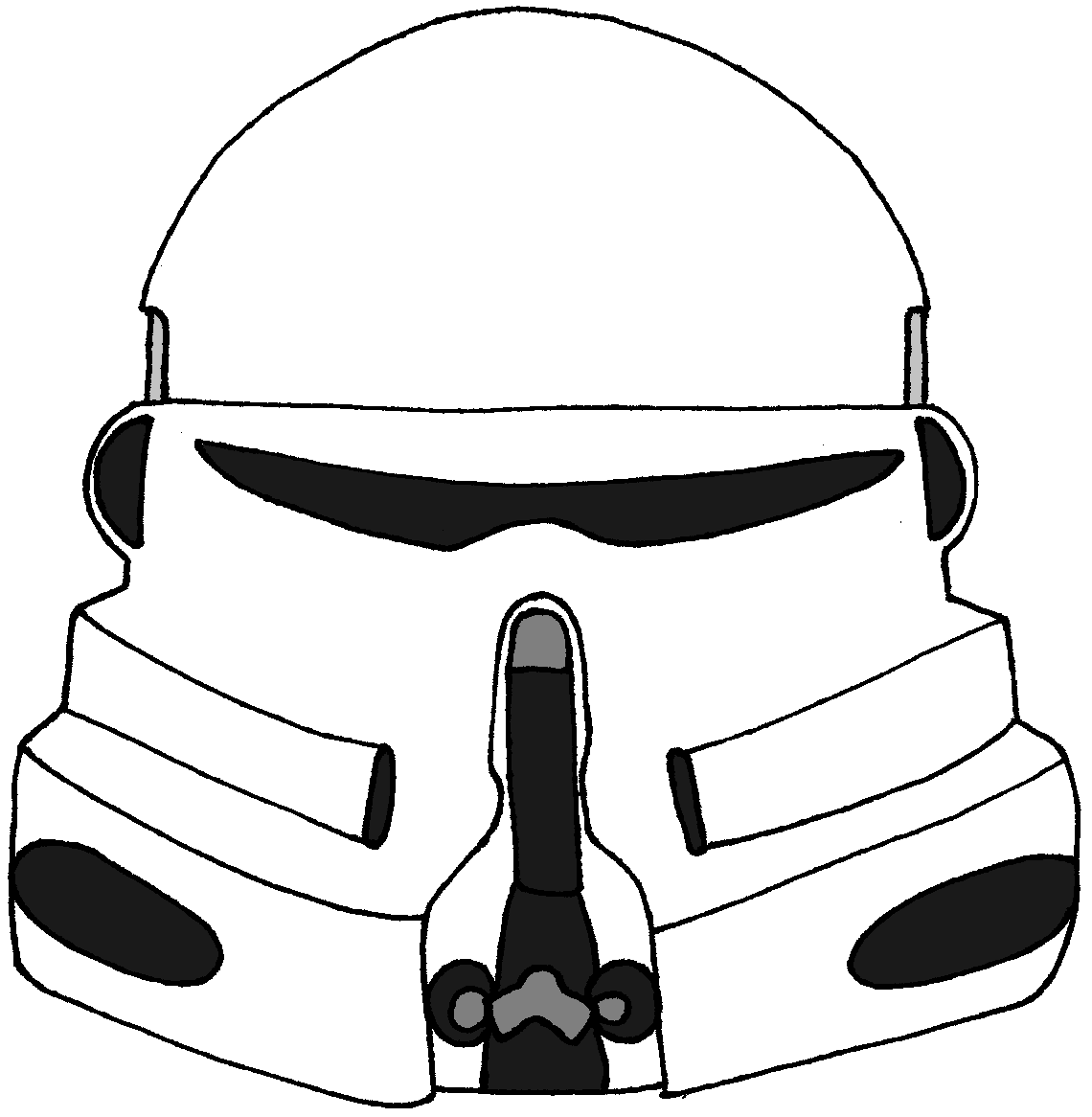 Clone trooper helmet airborne trooper star wars helmet star wars trooper star wars artwork