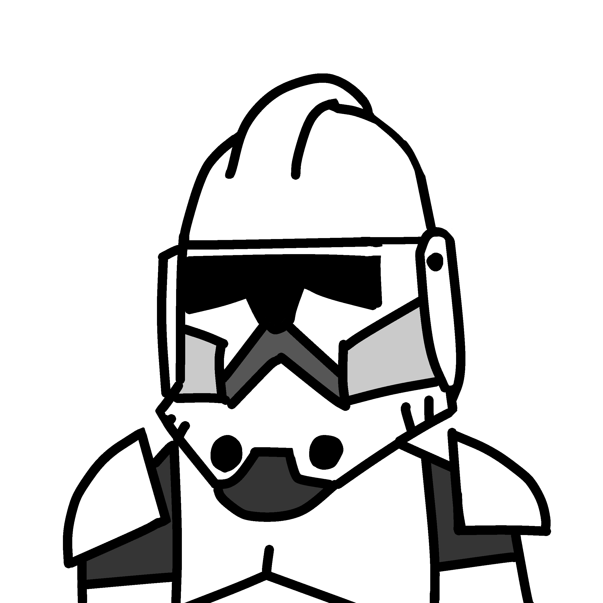 Some clone troopers i drew rclonewars