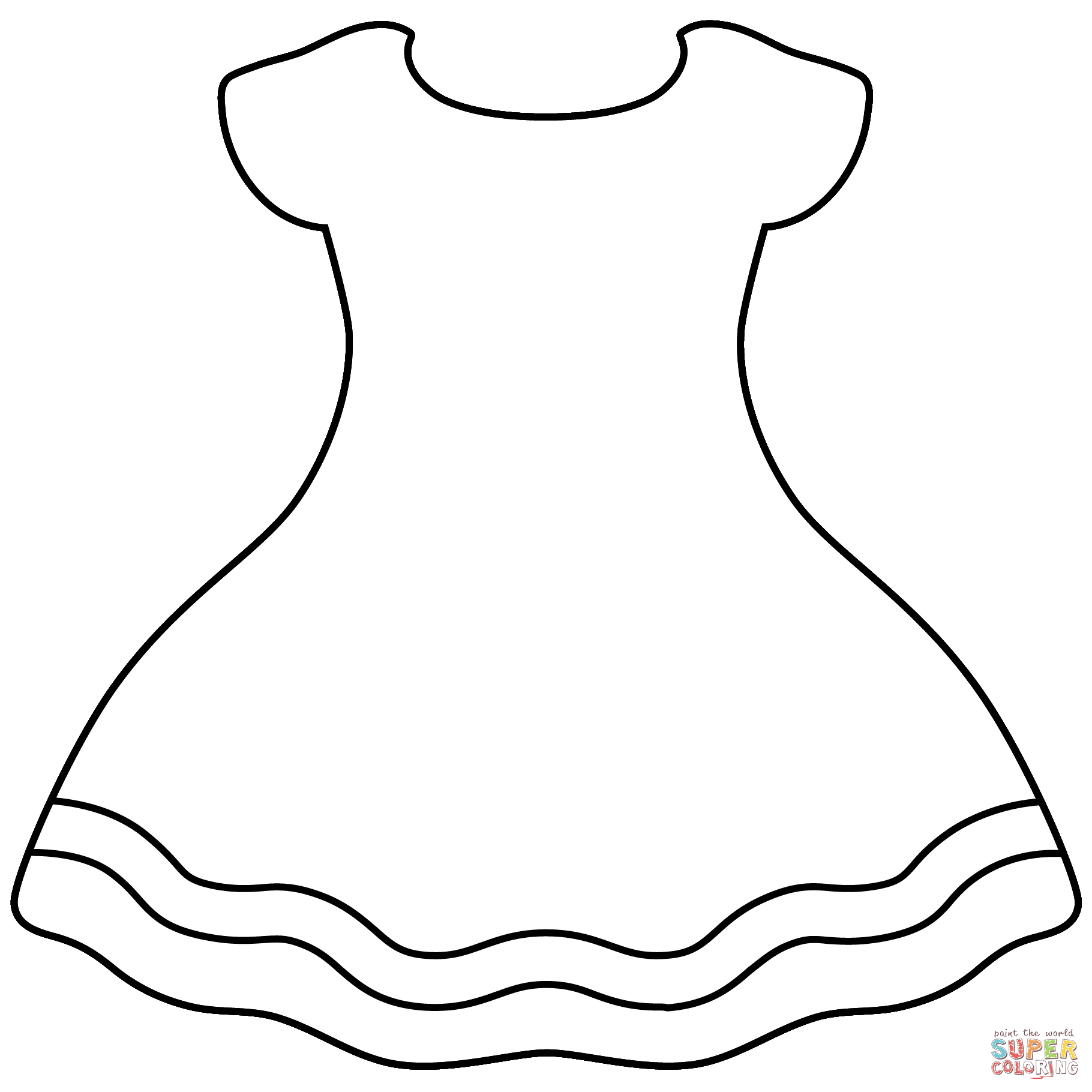 Dress emoji coloring page free printable coloring pages