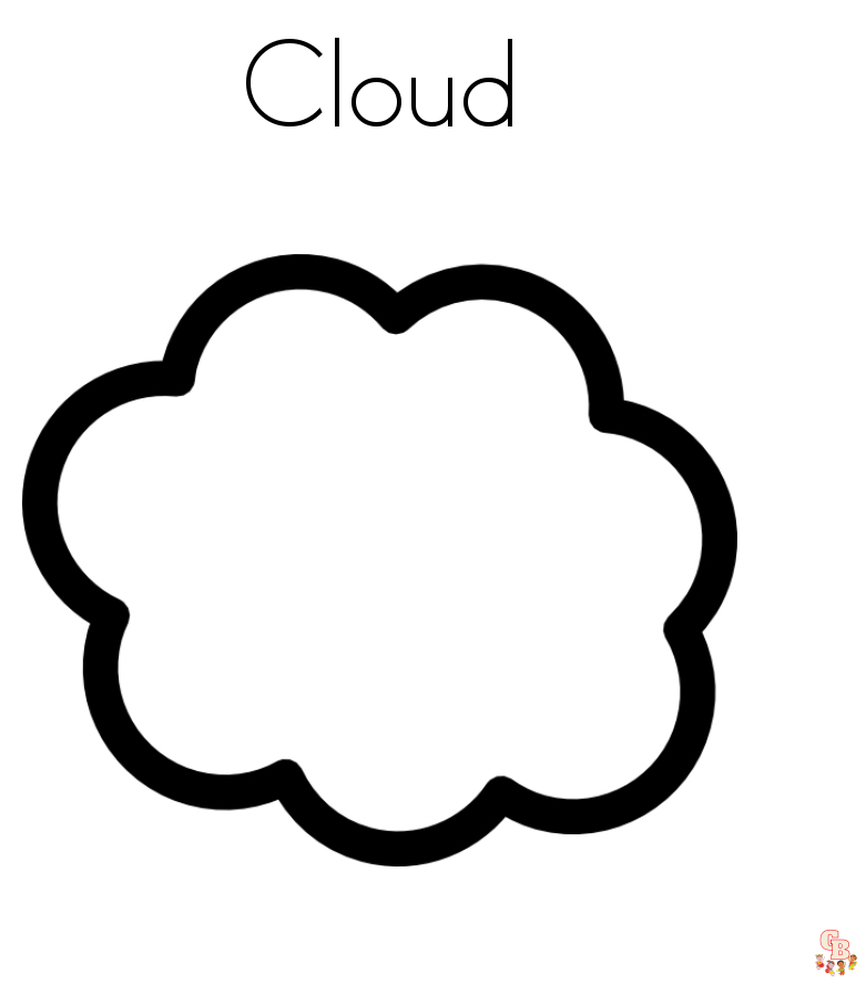 Cloud coloring pages printable and free coloring pages of clouds