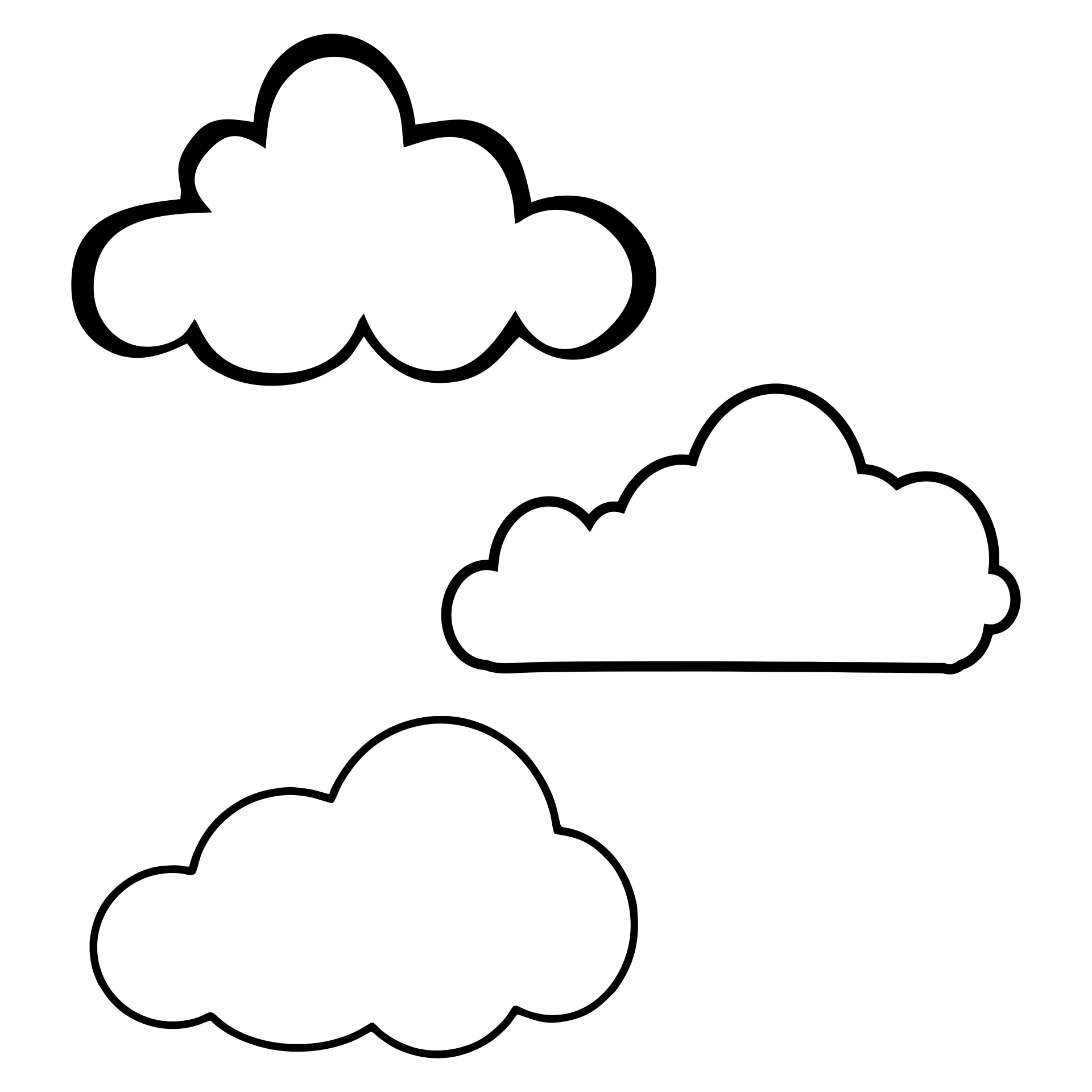 Cloud shapes clip art cloud template clouds cloud shapes