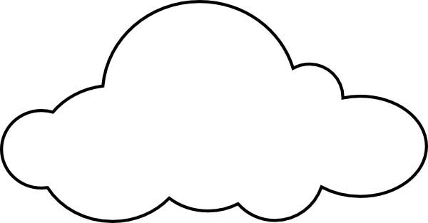 How to draw a clouds coloring page