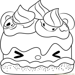 Smore coloring pages for kids