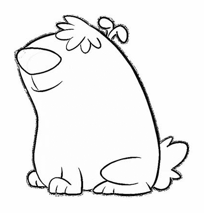 Stupid dogs coloring pages printable for free download