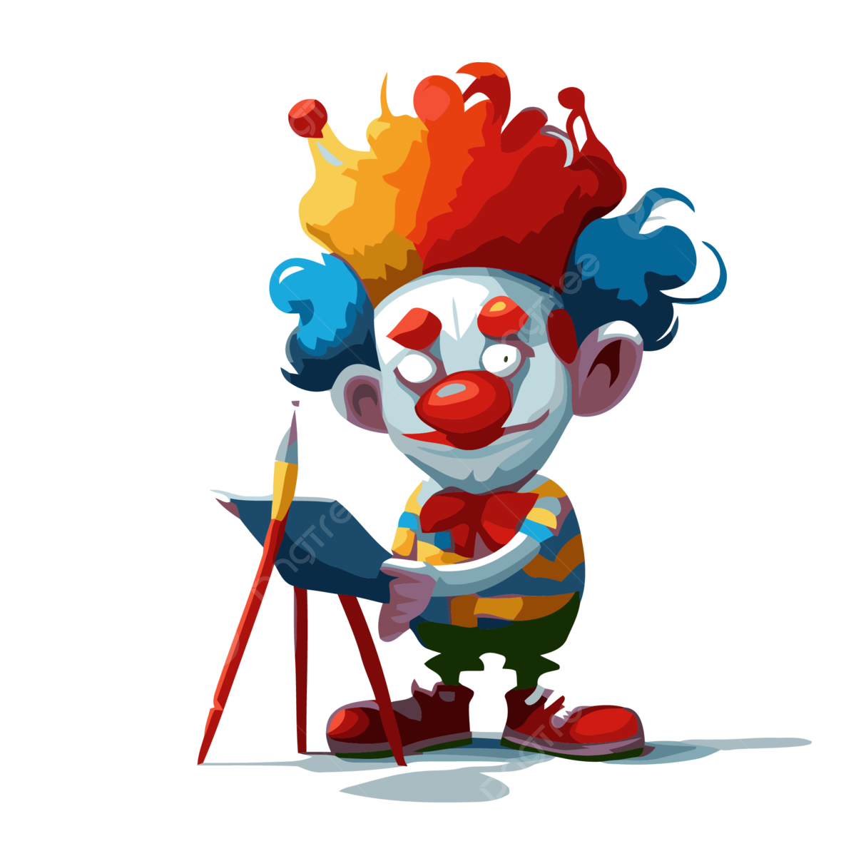 Clown drawing vector art png images free download on