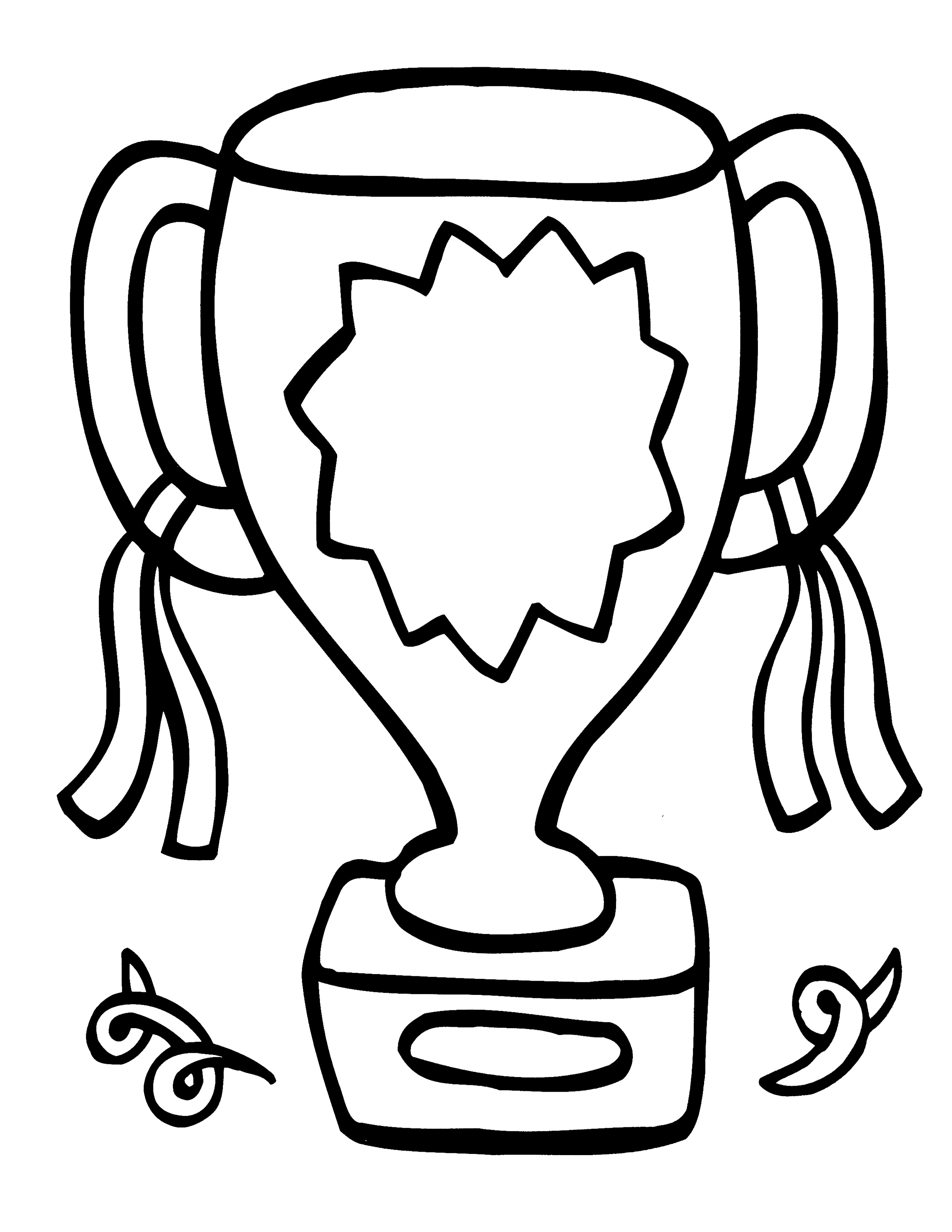 Trophy coloring page â kimmi the clown