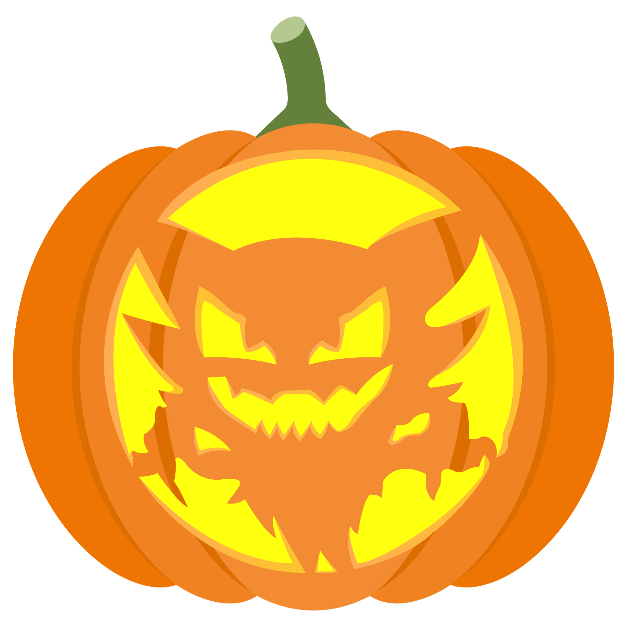 Evil haunter pokemon pumpkin stencil free printable papercraft templates