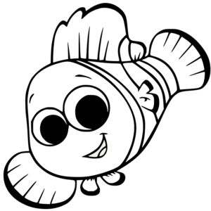 Clownfish coloring pages printable for free download