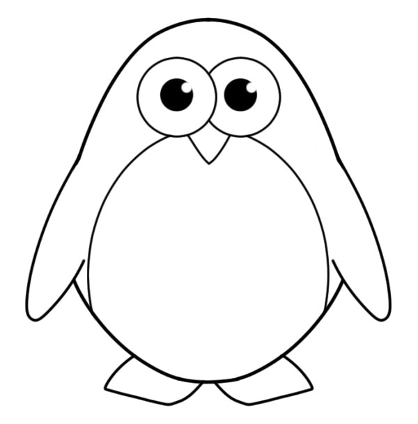 Learn to draw an attractive penguin drawing in monster truck coloring pages penguin drawing penguin coloring pages