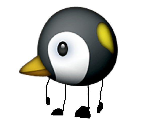 Penguin emoji sophiaalt object shows munity