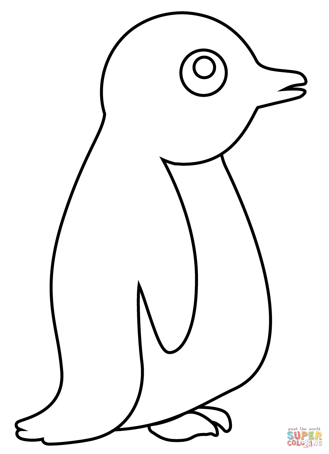 Penguin emoji coloring page free printable coloring pages