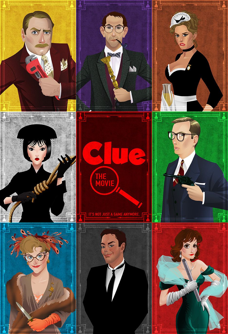 vector image of detective investigating for a clue, on clue board 5056642  Vector Art at Vecteezy