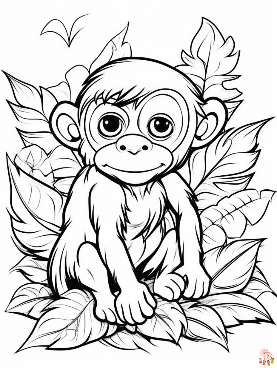 Explora el fascinante mundo con jungle coloring pages