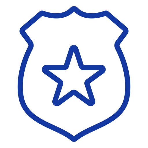 Diseãos png de placa de policia para camisetas merch