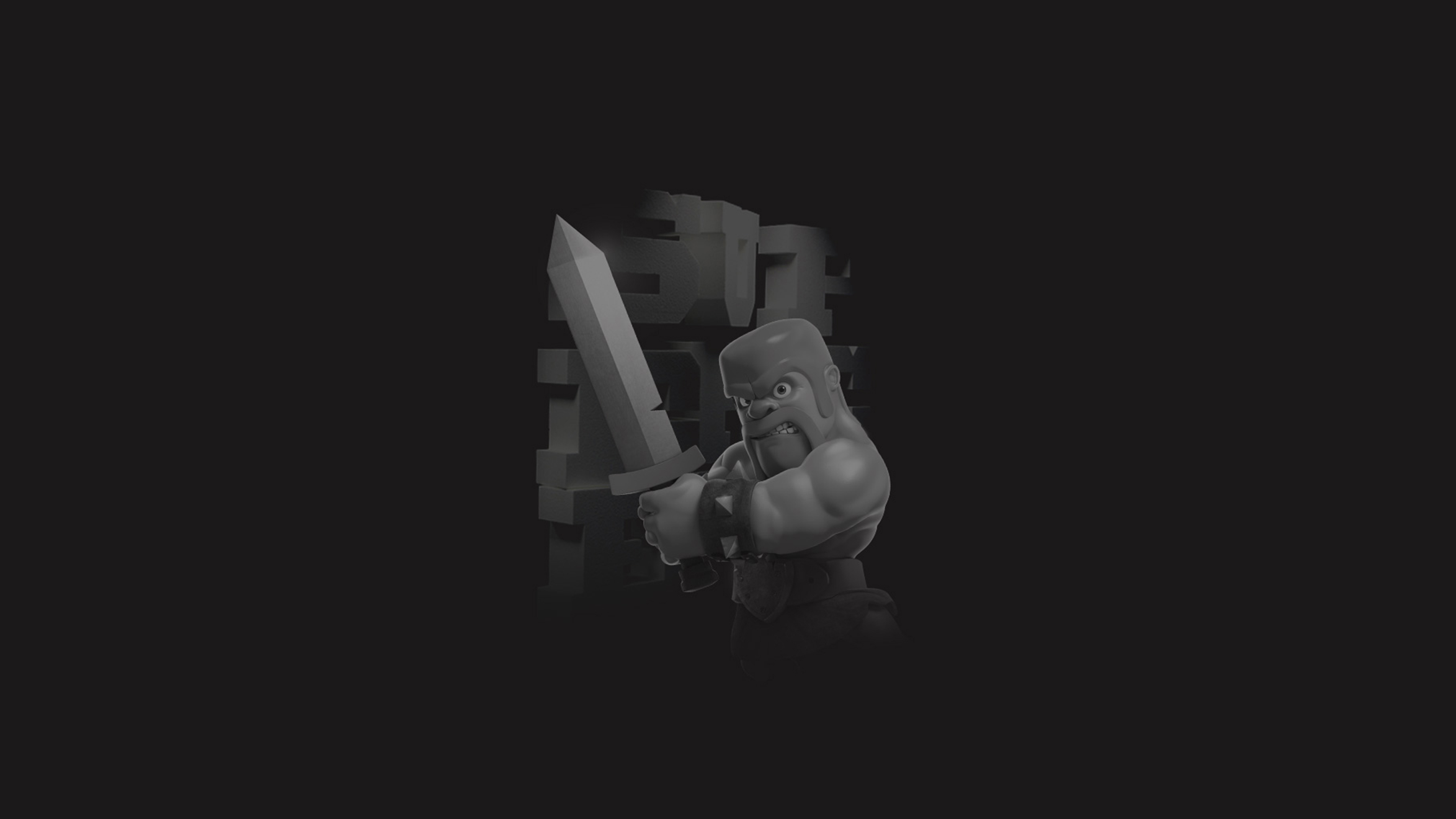 Clash of clans barbarian k hd games k wallpapers images backgrounds photos and pictures