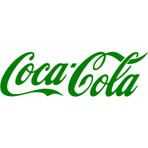 Green coca cola icon